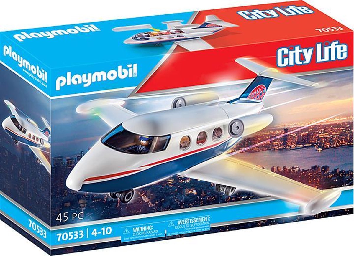 Playmobil City Life Privevliegtuig 70533 | bol