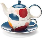 Tea for One set “Lynnea” - theepot met kopje - tea for one theepot - theepot set
