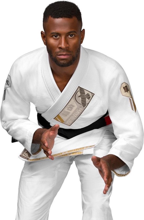 Hayabusa Ascend Léger BJJ Jiu Jitsu Gi Wit A4