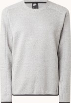Nike Tech Fleece sweater met logo - Grijs - Maat M