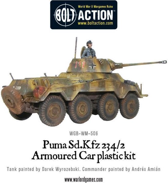 Thumbnail van een extra afbeelding van het spel Puma Sd.Kfz 234/2 Armoured Car