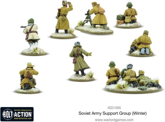 Thumbnail van een extra afbeelding van het spel Soviet Army (Winter) Support Group