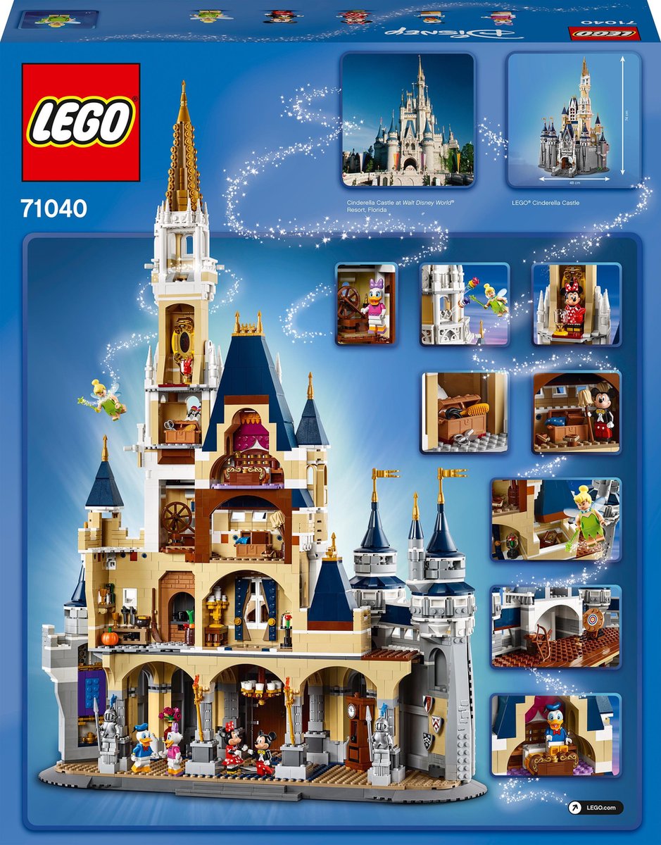 LEGO Disney Het Disney Kasteel - 71040 | bol.com