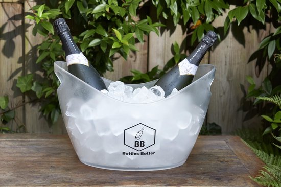 Bottles Better GROTE IJSEMMER - Bucket - Champagne/drank koeler 12 liter (Inhoud... | bol.com