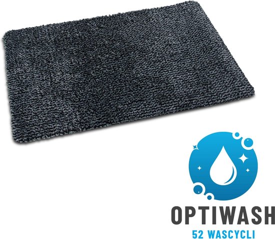 Antislip Deurmat Studio M - OPTIWASH - Wasbare  droogloopmat/badmat/douchemat/toiletmat... | bol.com