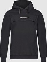 Ballin Amsterdam -  Jongens Regular Fit   Hoodie  - Zwart - Maat 128