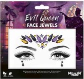 Moon Creations Gezicht Diamanten Sticker Moon Terror - Evil Queen Multicolours