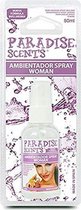 Auto luchtverfrisser Paradise Scents Woman Spray (50 ml)