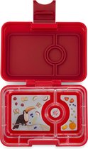 Yumbox MiniSnack 3-vakken Wow rood