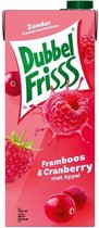 Dubbelfris | Framboos & Cranberry | Pak | 8 x 1.5 liter
