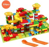 Mini Versie Bouwsteen - Trechter Slider - DIY - Slideway Bouwstenen - Kinderen Speelgoed - hersenspeelgoed - Educatief Speelgoed - 330PCS
