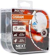 Gloeilamp voor de auto OS64151NL-HCB Osram OS64151NL-HCB H3 55W 12V (2 Onderdelen)