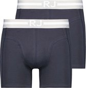 RJ Bodywear Onderbroek Breda Boxershort 2-pack Navy Mannen Maat - S