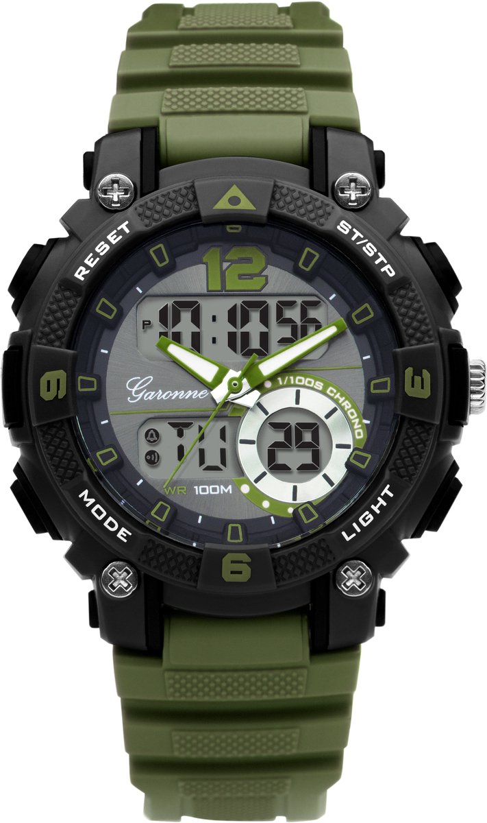 GARONNE KIDS SPORT ANA-DIGI ARMY GREEN KQ29Q475