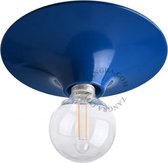 Zangra gelakte wand- of plafondlamp - blauw