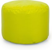 Drop & Sit Poef – Lime – 50 x 50 x 42 cm - Rond