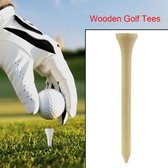 Golf tees 54 mm 100 stuks Bamboe