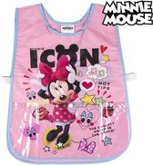 Slabbetjesset Minnie Mouse Roze
