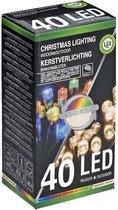 Verlichting 40 LED's  Color Switch warmwit - multicolor