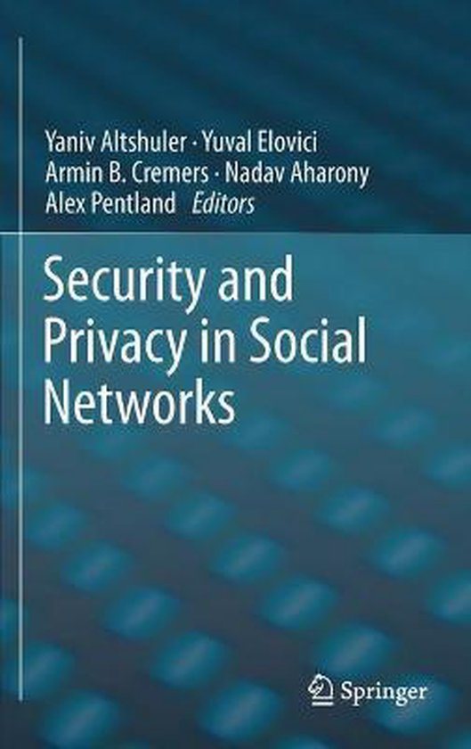 Security and Privacy in Social Networks - cover