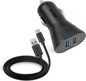 Auto oplader SBS TEKITCRC2U21AUL USB x 2 2400 mAh