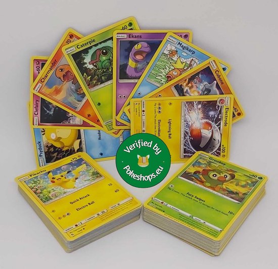 Afbeelding van het spel 50 Verschillende Pokémon Kaarten