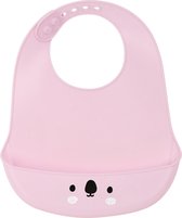 Slabbetjesset Safta Koala Siliconen Roze (21 x 2 x 26 cm)