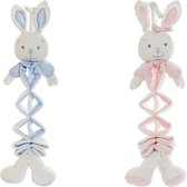 Knuffel DKD Home Decor Roze Celeste (19 x 8 x 27 cm) (2 pcs)