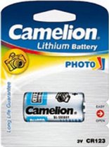 Batterij Camelion Lithium CR123A-BP1 3V