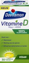 Bol.com Davitamon Vitamine D - 1 per dag - 100% plantaardig - Vegan – Voedingssupplement - 30 vitamine d capsules aanbieding
