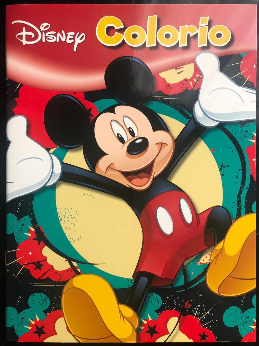 Kleurboek Mickey & vrienden