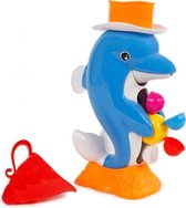 waterspuit dolfijn junior 28 cm blauw