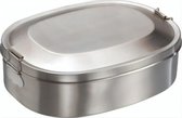 lunchbox Break RVS 18 cm zilver