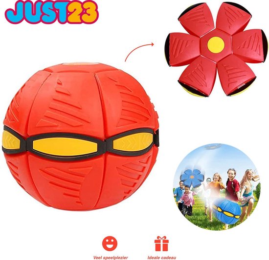 Frisbee Bal rood - Frisball - Decompressie bal - Buiten speelgoed