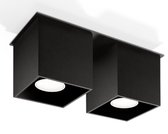 Sollux Lighting - Plafondspot QUAD 2 zwart