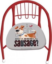 kinderstoel Pets Boy 36 x 35 x 36 cm rood/grijs