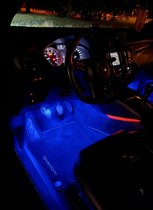 Luxe interieur verlichting - Led Autostrips - Led Autoverlichting - Auto interieur verlichting - Led strips auto - Auto LED RGB interieur verlichting strips - Auto Accessoires - De