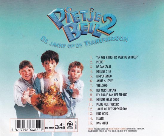 Pietje Bell 2 - De Jacht Op De Tsarenkroon, Original Soundtrack | CD