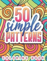 50 Simple Patterns Coloring Book