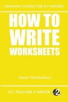 How To Write Worksheets