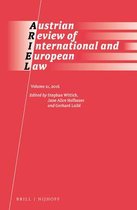 Austrian Review of International and European Law- Austrian Review of International and European Law, Volume 21 (2016)