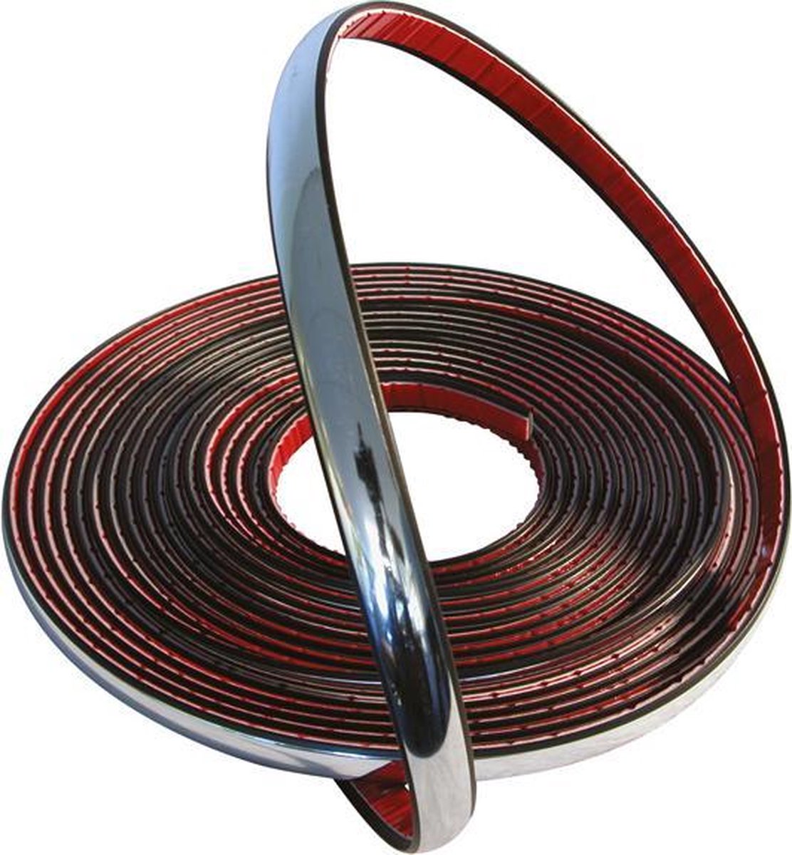 4R  10541 Trim Stripes Klebestreifen für Autos, Rot, 100