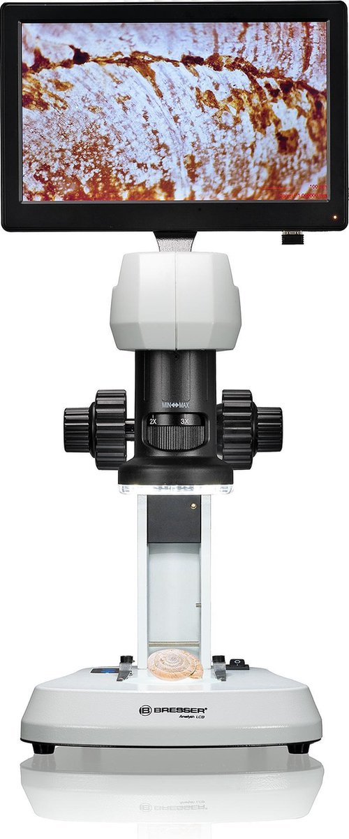 Microscope Bresser - Analyth LCD - Adapté à la lumière incidente - Siècle  des Lumières