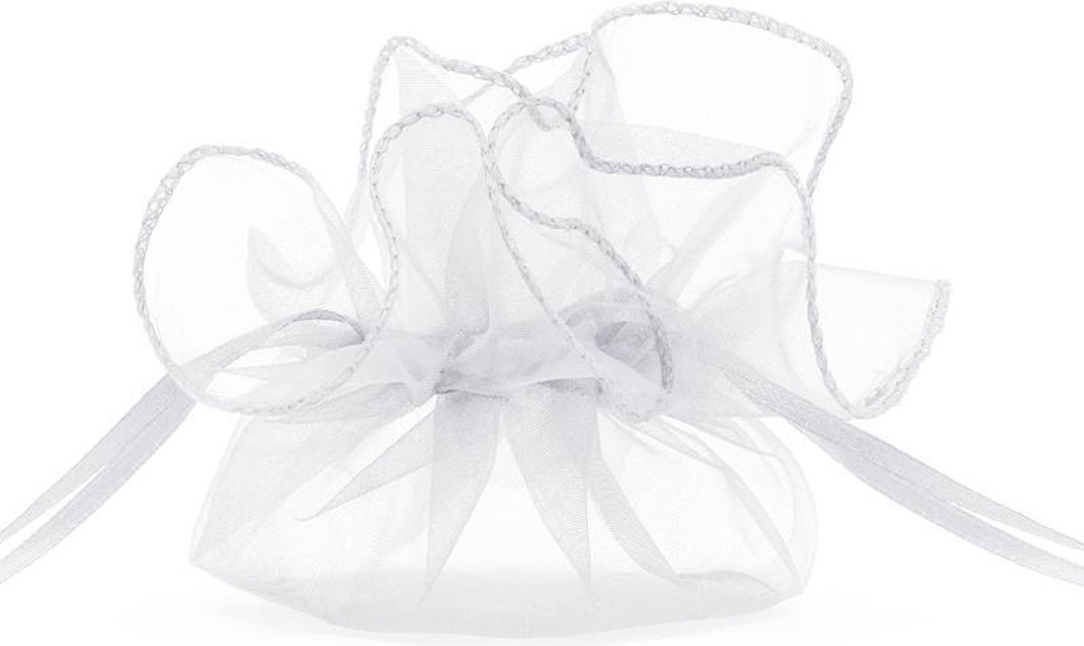 Goedkoopste Organza zakjes wit (10 st