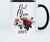 Best mom ever - Customized mokken en bekers - mokken met tekst - mokken - bekers - cadeautje - cadeau voor vrouw - cadeau vor man - keramiek servies - valentijn cadeautje voor haar - valentij