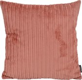 Corduroy Velvet Roze Kussenhoes | Fluweel / Polyester | 45 x 45 cm
