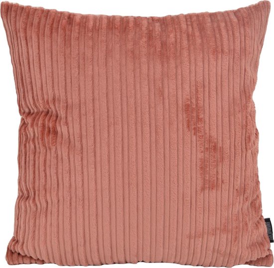 Corduroy Velvet Roze Kussenhoes | Fluweel / Polyester | 45 x 45 cm