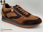 Helioform dames sneaker, H225 bruin, Maat 38