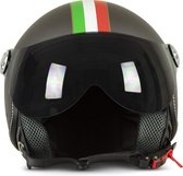 ARMOR AV-85, Italië Grijs Titan motorhelm, scooterhelm, S, hoofdomtrek 55-56cm