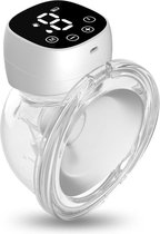 Bol.com Nuvance - Elektrische Borstkolf - Handsfree - 27 standen - Inclusief Melkfles - Oplaadbare Accu - 180ml - Handkolf - BPA... aanbieding